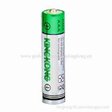 Alkaline Battery with 1.5V Voltage, No Mercury and Cadmium